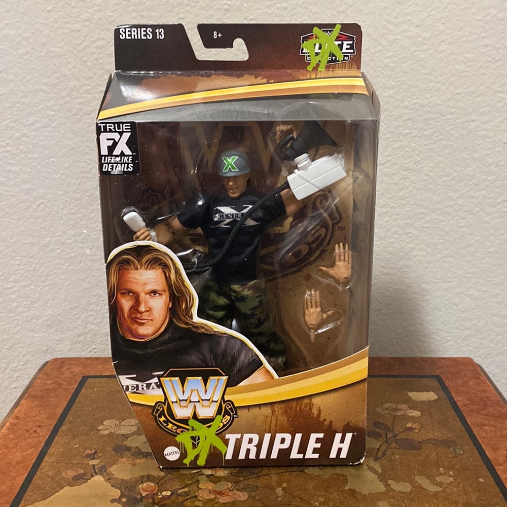 WWE Elite DX Triple H 6 inch action figures Mattel